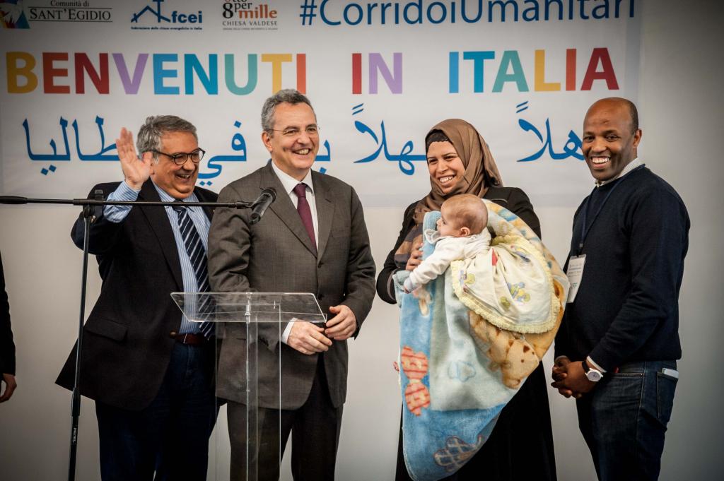 Humanitaire corridors krijgen de Nansen Award voor Vluchtelingen van de UNHCR, het Hoge Commissariaat voor Vluchtelingen van de VN